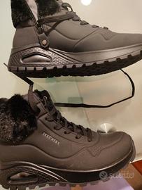 stivaletto nero in Memory  Foam