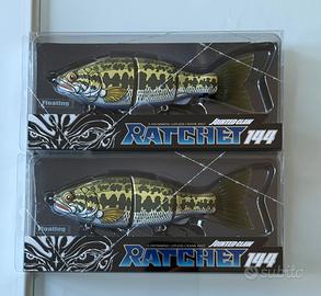 Swimbait Gan Craft Rachet 144F Yaoita