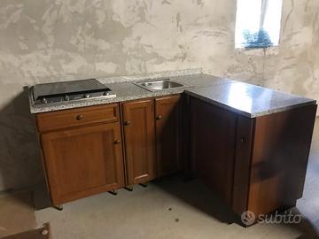 Cucina componibile in 2.60m legno