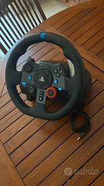 Volante logitech g29 + f1 22 ps4