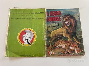 Album figurine "IL REGNO ANIMALE Ed. C.D.C. 1968