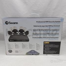 SWANN - KIT NVR 2TB 8CH + 4 CAM 4K-WHITE NUOVO