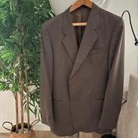 Giacca sartoriale Blazer Vintage 1984 lana vergine