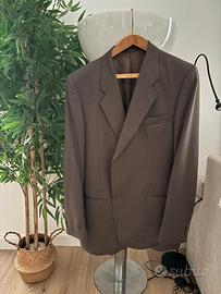 Giacca sartoriale Blazer Vintage 1984 lana vergine