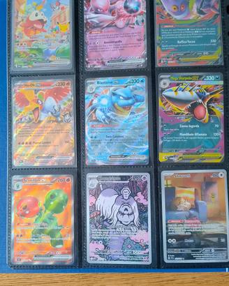 Lotto Pokémon ex mega rare