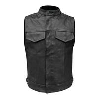 Gilet Per Bikers In Pelle