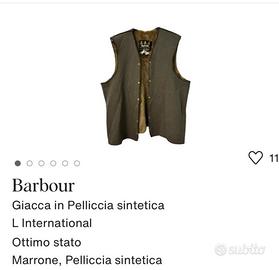 barbour pellicciotto interno