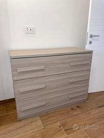 Comò xl 3 cassetti