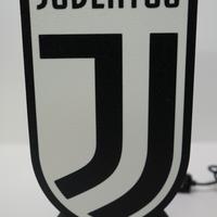 Lampada Led logo Juventus
