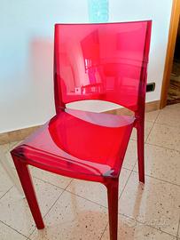 Sedie design Kartell-style in policarbonato – ross