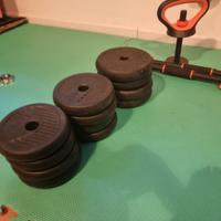 pesi manubri kettleball dischi bilanciere palestra