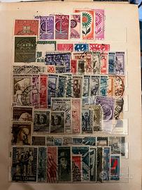Collezione francobolli dal mondo