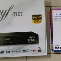 N.2 Decoder (1 satellitare e 1 digitale terrestre)