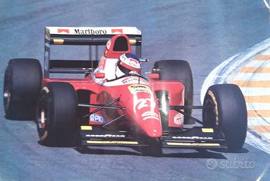 Poster - Jean Alesi - Ferrari