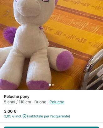 Peluche pony