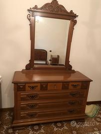 V armadio specchiera baule cassettone con sp