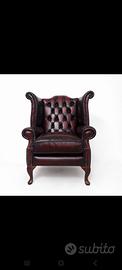 Poltrona chesterfield Queen Anne... chester nuovi 