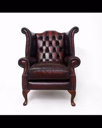 Poltrona chesterfield Queen Anne... chester nuovi 