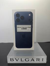 IPHONE 17 PRO MAX 256GB SIGILLATO PROMO LAMPO