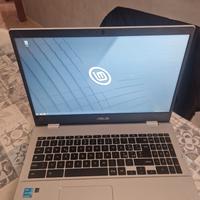 Asus chromebook CX1500CKA con Linux installato