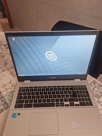Asus chromebook CX1500CKA con Linux installato