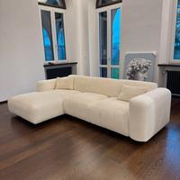 Divano bouclé 3/4 posti