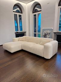 Divano bouclé 3/4 posti