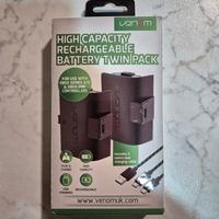 Venom batterie ricaricabili per controller xbox