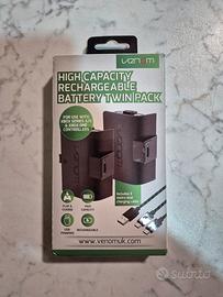 Venom batterie ricaricabili per controller xbox