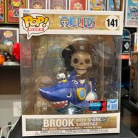 Funko pop Brook with shark submerge 141 one piece