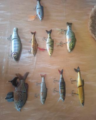 Lotto Swimbait Grancraft/Megabass/Savage varie