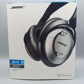 Cuffie Bose Quietcomfort 15 QC15 complete di tutto