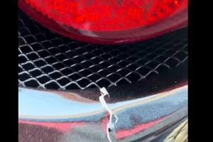 Paraurti danneggiato Ferrai 458 Spider