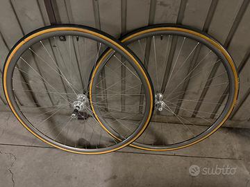 ruote bici corsa mozzi campagnolo c record