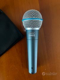 Shure BETA 58A Microfono da Voce Professionale