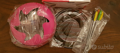 Set Fonduta in Acciaio Nuovo