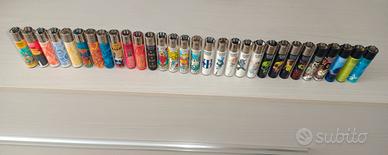 30 accendini clipper da collezione 