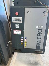 Compressore a vite silenziato