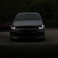 VW Polo 6r fari bixeno con luci posizione a led