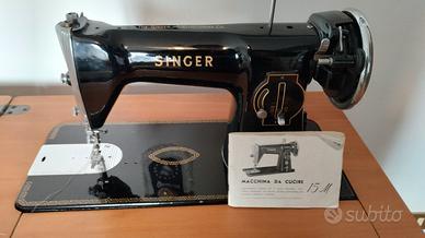 Singer 15M d'epoca (1954) – Prodotta a Monza 