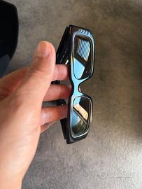 Occhiale PRADA nero lenti nero fumè