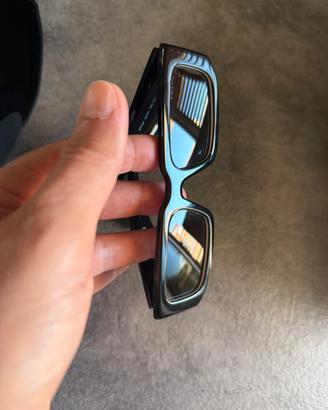 Occhiale PRADA nero lenti nero fumè