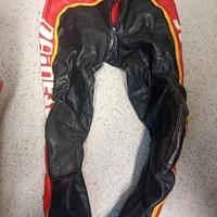  pantalone in pelle Dainese anni 80 