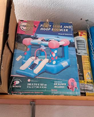Gonfiabile Scivolo e Salterello "Happy Hop" 