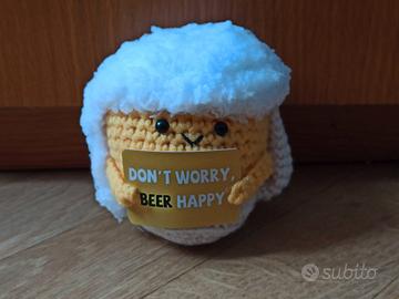 Boccale birra uncinetto