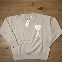 Felpa Ami Paris Grigio M