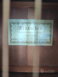 chitarra classica Alhambra 