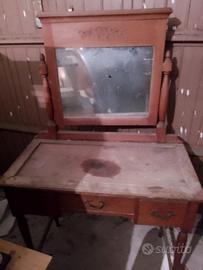 console specchio in ciliegio