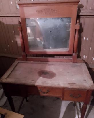 console specchio in ciliegio