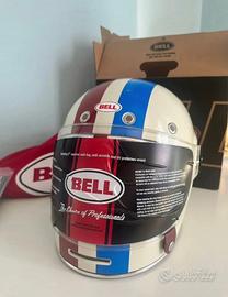 Casco Bell bullit rosso e blu